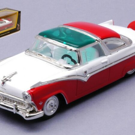 Lucky Die Cast FORD CROWN VICTORIA 1955  RED/WHITE 1:43