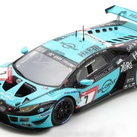 Spark Model LAMBORGHINI HURACAN N.7 10th 24 H NURBURGRING 2022 PEPPER-DI MARTINO-JEF