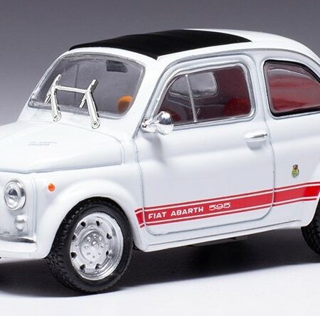 Ixo Model FIAT ABARTH 595 SS 1957 WHITE 1:43