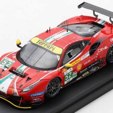 Looksmart FERRARI 488 GTE EVO AF CORSE N.52 3rd LMGTE 2022 MOLINA/FUOCO/RIGON 1:43