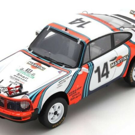 Spark Model PORSCHE 911 SC 3.0 N.14 2nd SAFARI RALLY 1978 V.PRESTON JR.-J.LYALL 1:43