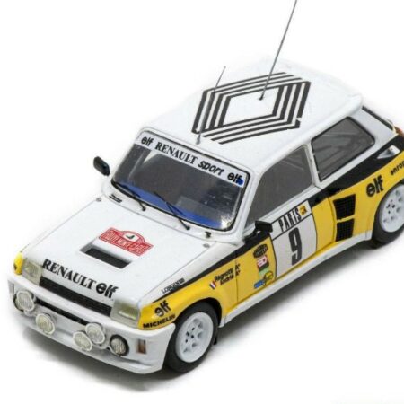 Spark Model RENAULT 5 TURBO N.9 7th RALLY MONTE CARLO 1983 J.RAGNOTTI-J.M.ANDRIE'