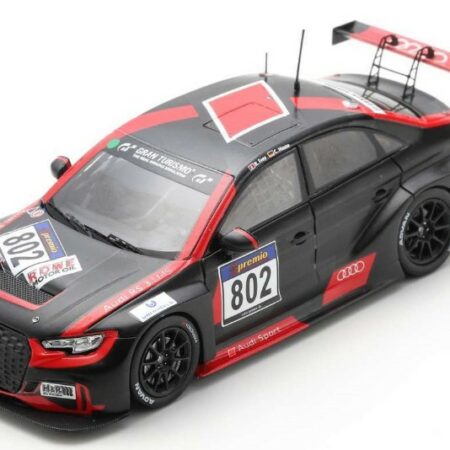 Spark Model AUDI RS 3 LMS N.802 NURBURGRING ENDURANCE 2016 FREY-HAASE 1:43