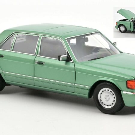 Norev MERCEDES 500 SEL 1991 LIGHT GREEN METALLIC 1:18