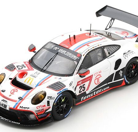 Spark Model PORSCHE 911 GT3 N.25 24 H NURBURGRING 2022 RADER-THYSSEN-MENZEL-KERN