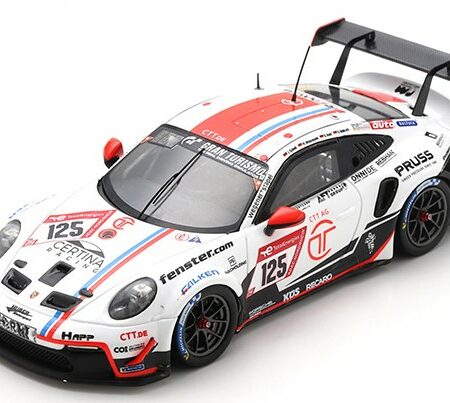 Spark Model PORSCHE 911 GT3 CUP N.125 24 H NURBURGRING 2022 SCHELL-AUST-BOLLRATH