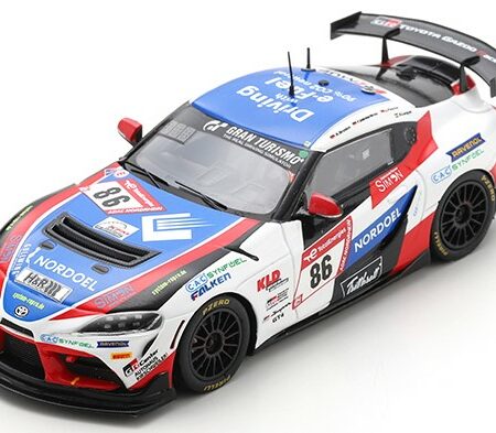 Spark Model TOYOTA SUPRA GT4 N.86 3rd AT CLASS 24 H NURBURGRING 2022 BRUSIUS 1:43