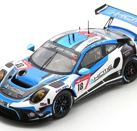 Spark Model PORSCHE 911 GT3 N.18 24 H NURBURGRING 2022 OLSEN-BAMBER-TANDY 1:43