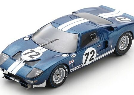 Spark Model FORD GT40 N.72 3rd 2000 Km DAYTONA 1965 B.BONDURANT-R.GINTHER 1:43