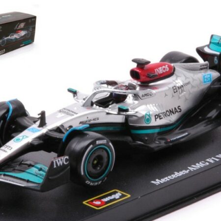 Burago MERCEDES F1 W13E N.63 2022 GEORGE RUSSELL SIGNATURE 1:43