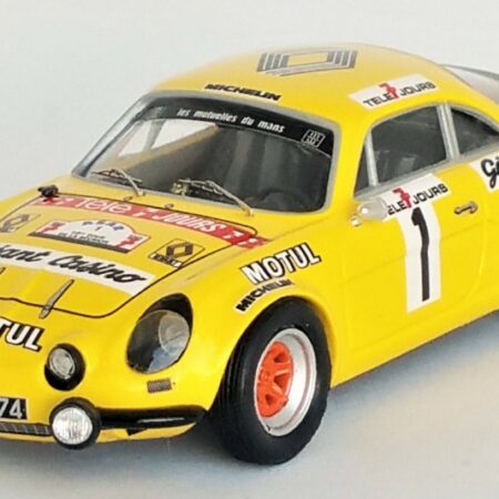 Trofeu ALPINE A110 TOUR DE LA REUNION 1979 BEGUIN/OZOUX 1:43