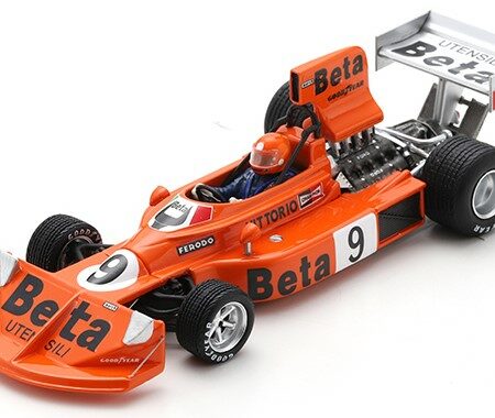 Spark Model MARCH 751 VITTORIO BRAMBILLA 1975 N.9 WINNER AUSTRIAN GP 1:43