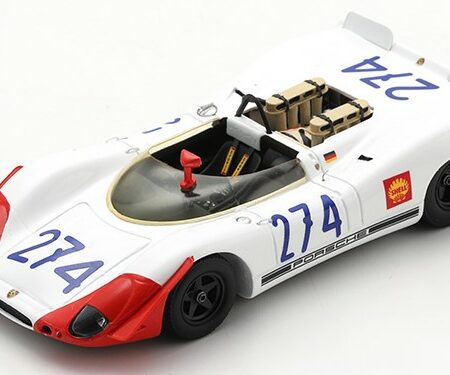 Spark Model PORSCHE 908-2 N.274 3rd TARGA FLORIO 1969 R.STOMMELEN-H.HERMANN 1:43