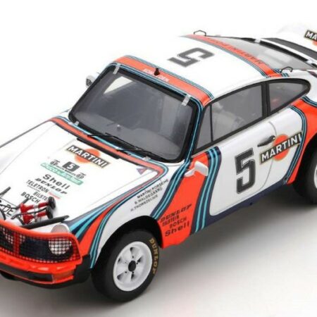 Spark Model PORSCHE 911 SC 3.0 N.5 4th SAFARI RALLY 1978 B.WALDEGARD-H.THORSZELIUS