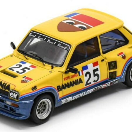 Spark Model RENAULT 5 TURBO N.25 EUROPA CUP 1982 MICHEL GABRIEL 1:43