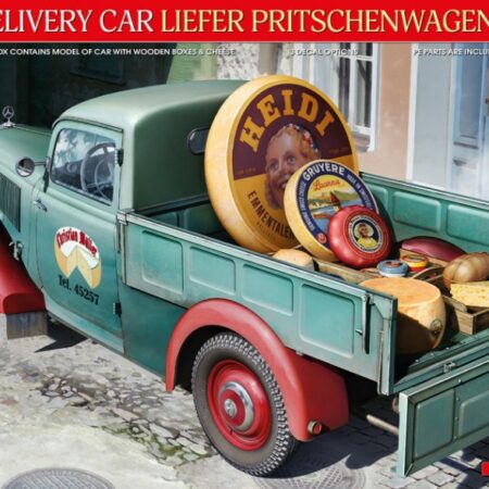 Miniart CHEESE DELIVERY CAR LIEFER PRITSCHENWAGEN TYP 170V KIT 1:35