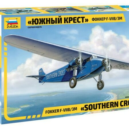 Zvezda FOKKER F-VII TRIMOTOR (RR) KIT 1:72