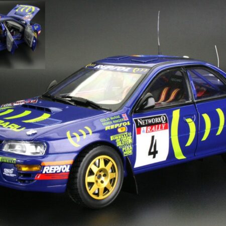 SunStar SUBARU IMPREZA 555 N.4 WINNER RAC RALLY 1995 MCRAE/DEREK RINGER 1:18