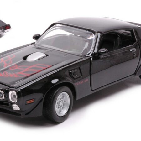 MotorMax PONTIAC FIREBIRD 1973 BLACK 1:24