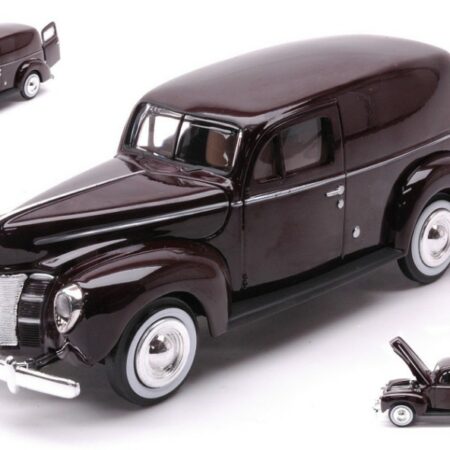 MotorMax FORD SEDAN DELIVERY 1940 BURGUNDY 1:24