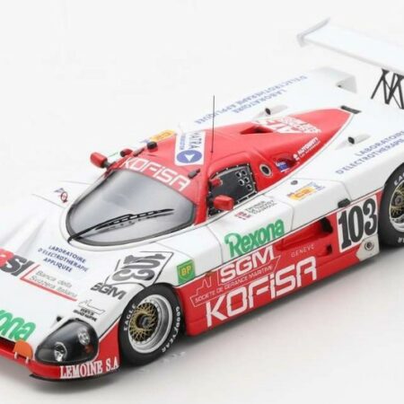 Spark Model SPICE SE 88 C N.103 LM 1989 THUNER-THOISY-TOUROUL 1:43