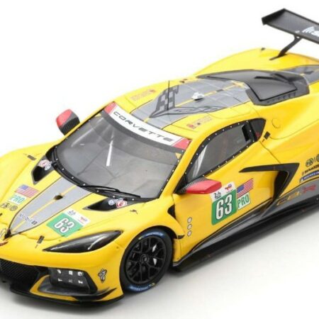 Spark Model CHEVROLET CORVETTE C8 N.63 LM 2022 A.GARCIA-J.TAYLOR-N.CATSBURG 1:43