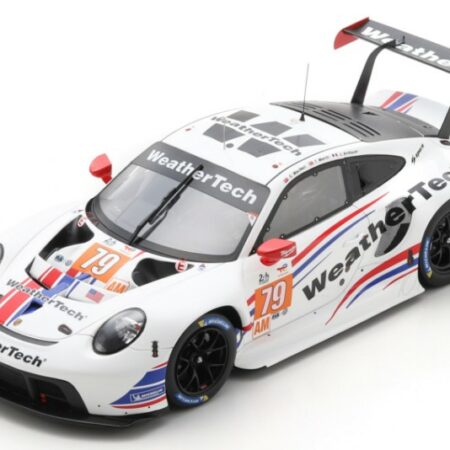 Spark Model PORSCHE 911 RSR N.79 2nd LMGTE AM LM 2022 MACNEIL-MERRILL-ANDLAUER 1:18