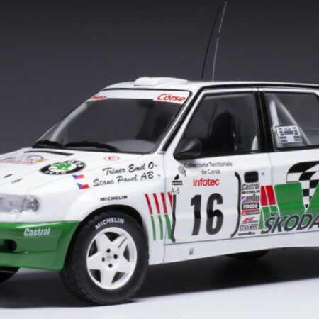 Ixo Model SKODA FELICIA KIT CAR N.16 TOUR DE CORSE 1995 TRINER/STANC 1:18