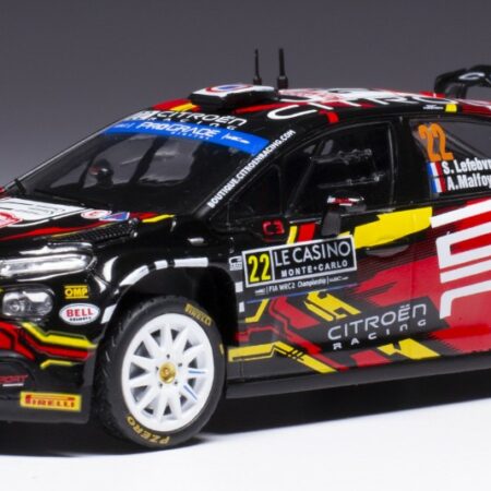 Ixo Model CITROEN C3 WRC2 N.22 RALLY MONTE CARLO 2023
LEFEBVRE/MALFOY 1:43