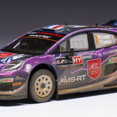 Ixo Model FORD PUMA WRC N.7 RALLY ACROPOLIS 2022 LOUBET/LANDAIS 1:43