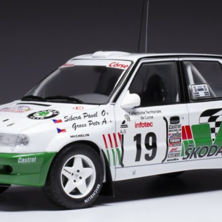 Ixo Model SKODA FELICIA KIT CAR N.19 TOUR DE CORSE 1995 SIBERA/GROSS 1:18