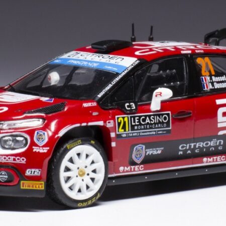 Ixo Model CITROEN C3 WRC2 N.21 RALLY MONTE CARLO 2023
ROSSEL/DUNAN 1:43