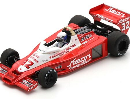 Spark Model WOLF WR3 KEKE ROSBERG 1978 N.32 GERMAN GP 1:43