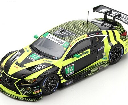 Spark Model LEXUS RC F GT3 N.14 24 H DAYTONA 2020 CHASE-BUSCH-QUESADA-HAWKS.1:43