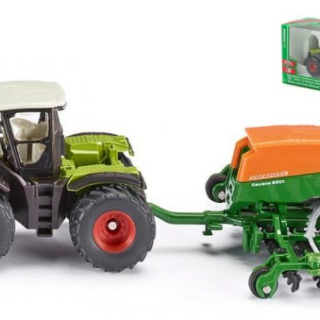 Siku TRATTORE CLAAS XERION C/SEMINATRICE AMAZON 1:87