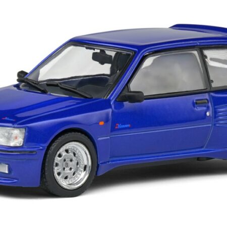 Solido PEUGEOT 205 GTI DIMMA 1989 BLUE 1:43