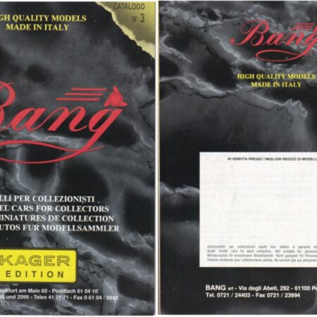 Bang CATALOGO BANG 1993 N.3 PAG.40 FORMATO A5