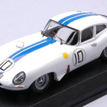 Best Model JAGUAR E TYPE COUPE' N.10 LM 1962 CUNNINGHAM-SALVADORI 1:43