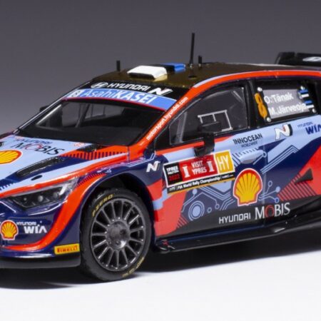 Ixo Model HYUNDAI i20 N WRC N.8 YPERN RALLY 2022 TANAK/JARVEOJA 1:43