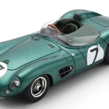 Spark Model ASTON MARTIN DBR1 N.7 LM 1959 G.WHITEHEAD-B.NAYLOR 1:43