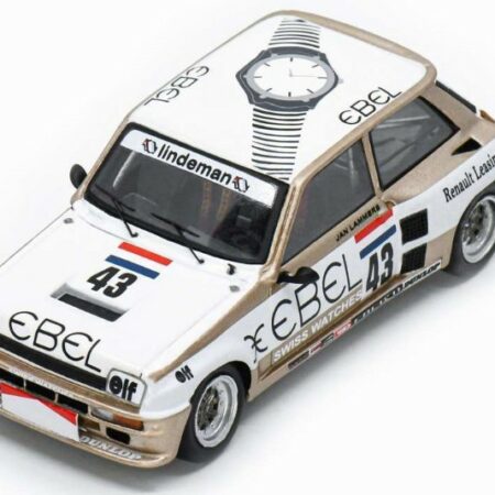 Spark Model RENAULT 5 TURBO N.43 EUROPA CUP 1982 JAN LAMMERS 1:43