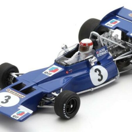 Spark Model TYRRELL 001 JACKIE STEWART 1970 N.3 CANADIAN GP 1:43