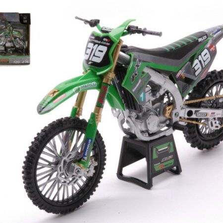 New Ray KAWASAKI KX450 N.319 MQ.M.PRUGNIERES W/STICKER FOR N.720/274 1:12