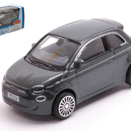 Burago FIAT 500e LA PRIMA 2021 GUN GREY 1:43