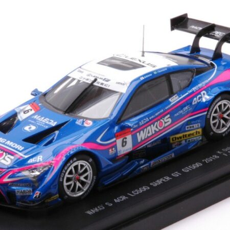 Ebbro WAKO'S 4CR LC500 N.6 SUPER GT500 2018 K.OSHIMA-F.ROSENQVIST 1:43