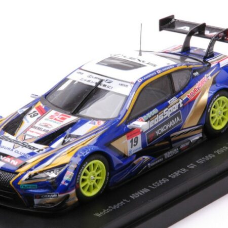 Ebbro WedsSport ADVAN LC500 N.19 SUPER GT500 2018 Y.KUNIMOTO-K.YAMASHITA 1:43