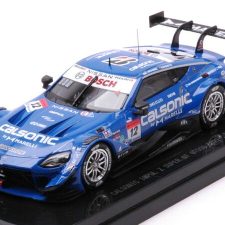 Ebbro CALSONIC IMPUL Z N.12 SUPER GT500 2022 K.HIRAMINE-B.BAGUETTE 1:43