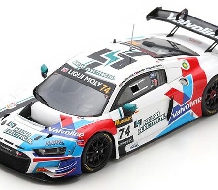 Spark Model AUDI R8 GT3 N.74 4th 12 H BATHURST 2022 VAN DER LINDE-BERTHON-B.SCHUMACH