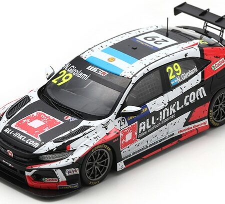 Spark Model HONDA CIVIC TCR N.29 WINNER RACE 1 ZOLDER 2020 NESTOR GIROLAMI 1:43