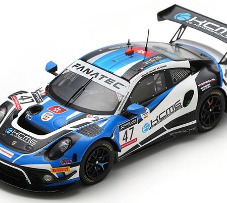 Spark Model PORSCHE 911 GT3 R N.47 7th 24 H SPA 2022 OLSEN-TANDY-VANTHOOR 1:43